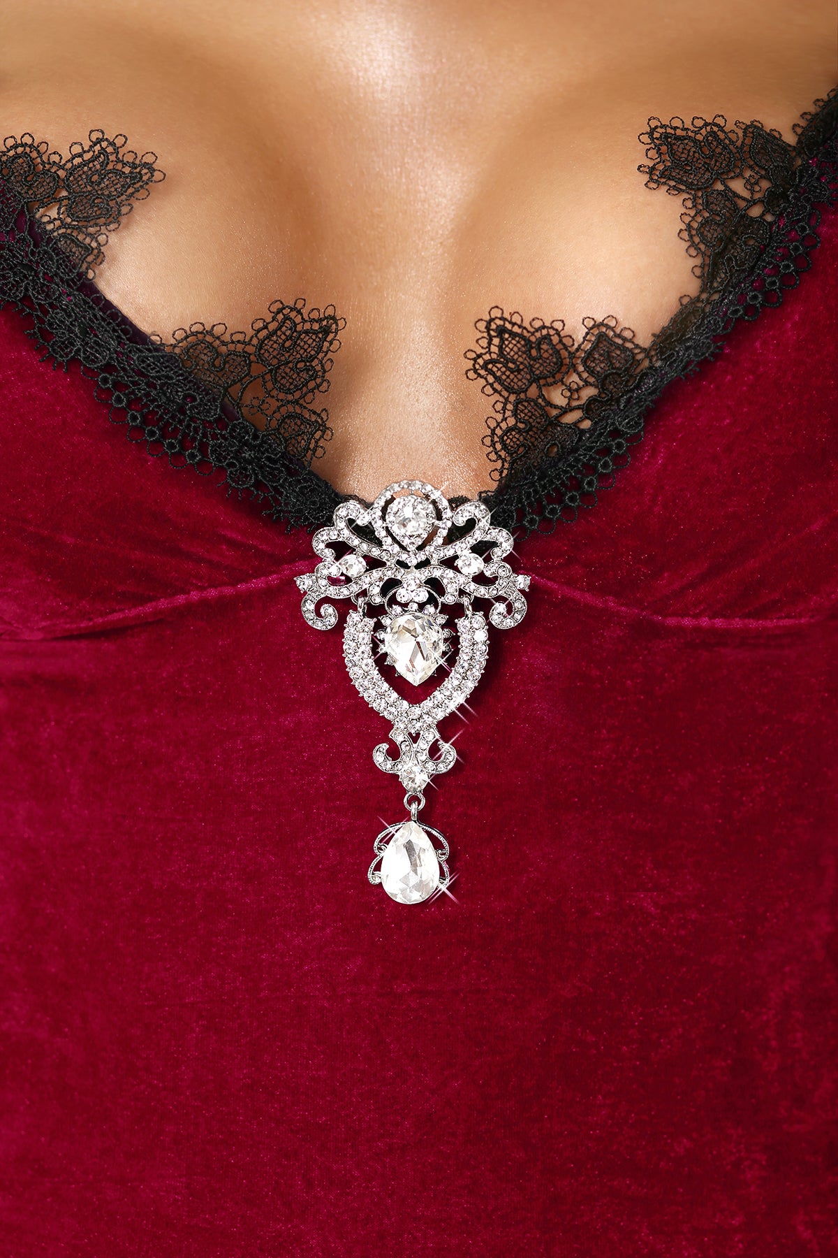 rotes Gorset Wonderful - L/XL-2