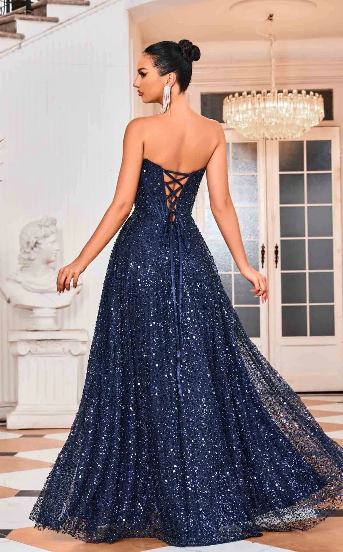 Elegant evening dress