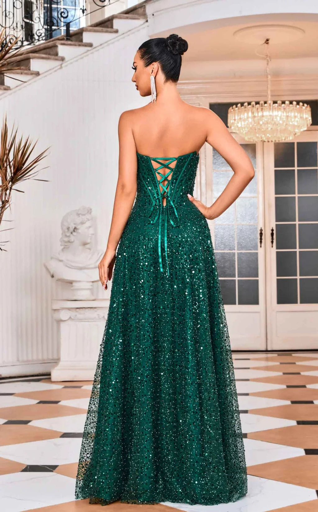 Elegant evening dress