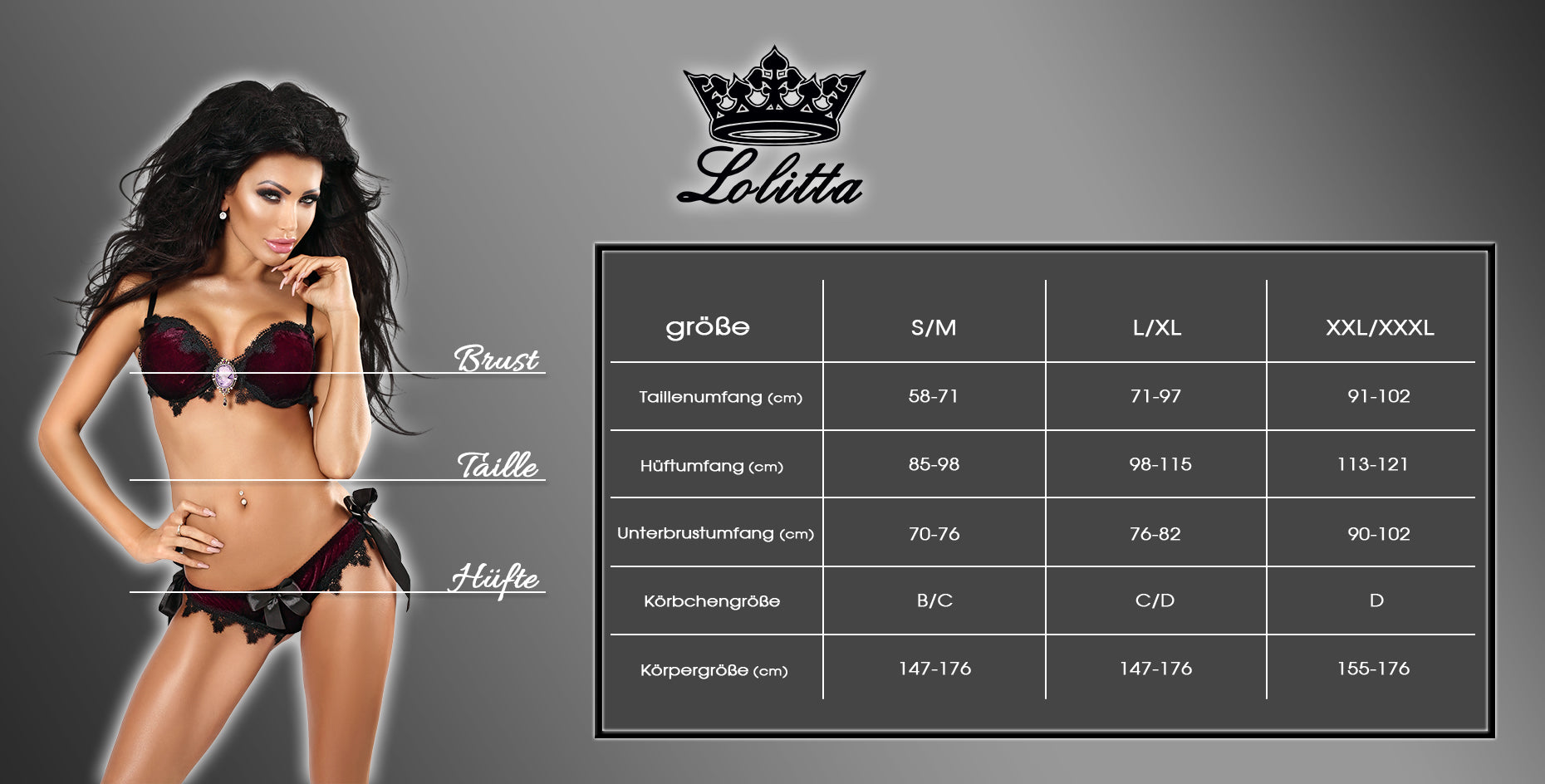 rotes Gorset Wonderful - L/XL-5